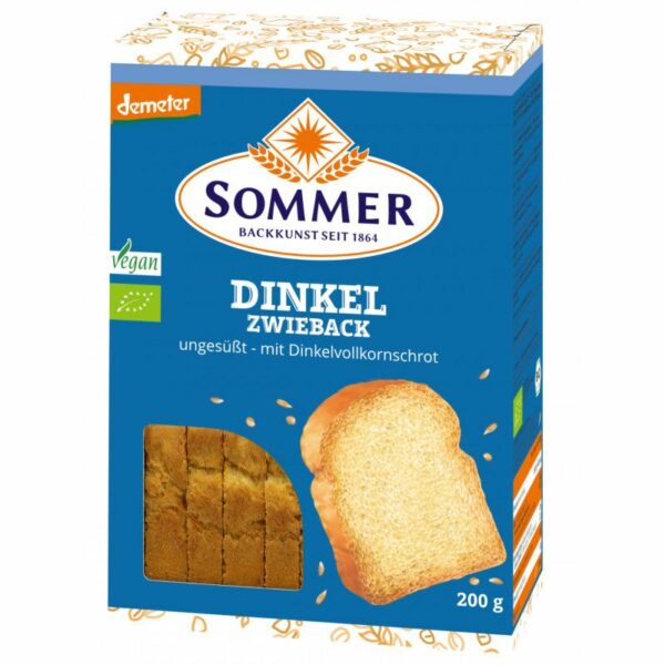 Sommer - Demeter Dinkel-Zwieback