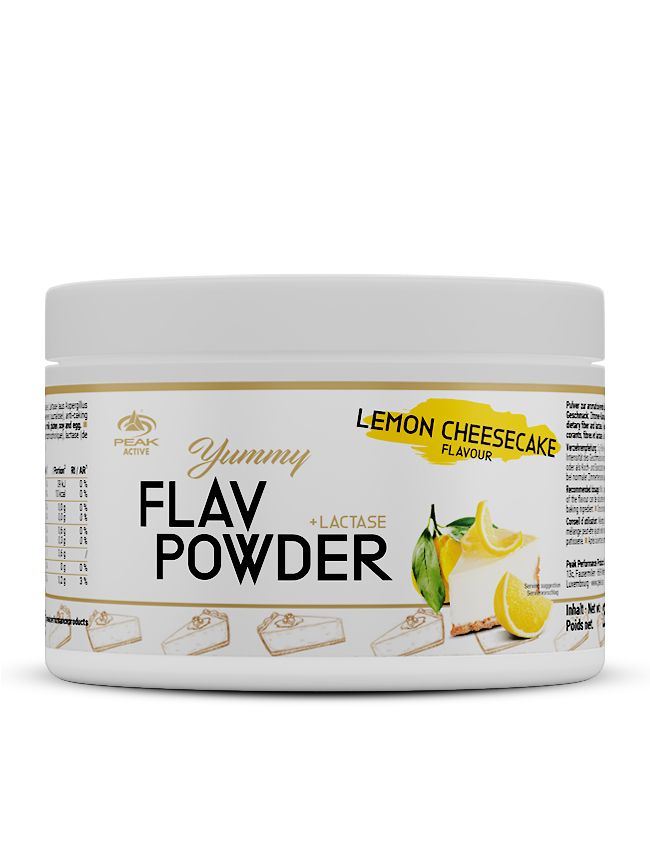 Peak Yummy Flav Powder - Geschmack Lemon Cheesecake