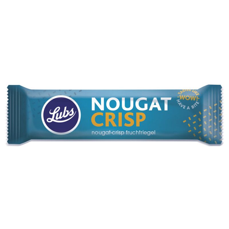 Lubs - Nougat Crisp Fruchtriegel