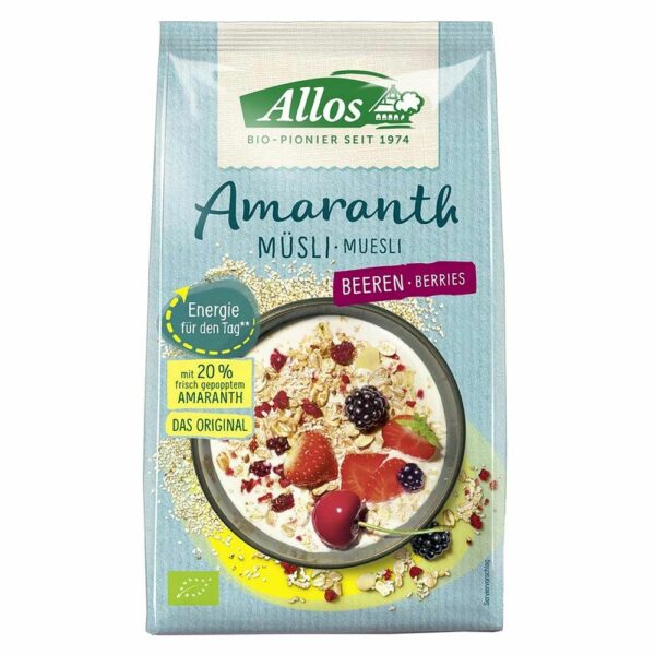 Allos Bio Müsli Amaranth Beeren