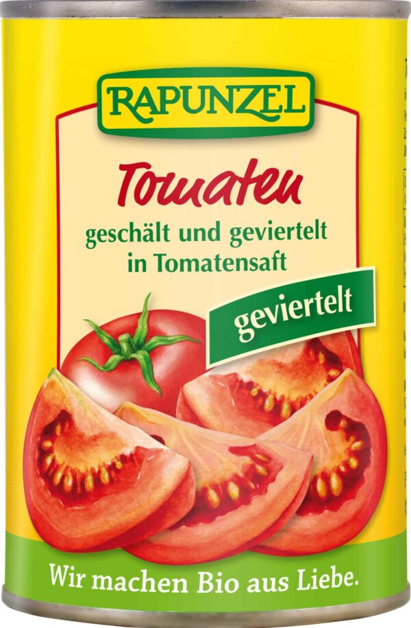 Rapunzel - Tomaten geviertelt