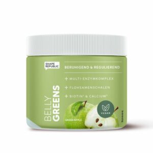 Belly Greens Superfood | Pulver mit Spirulina | Die Wunderwaffe gegen Blähbauch