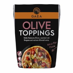 Gaea Topping Oliven Kalamata für Pizza
