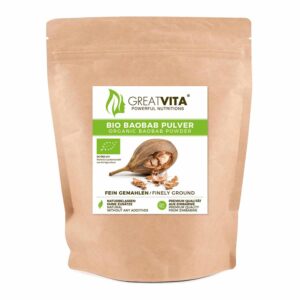 GreatVita Bio Baobab Pulver