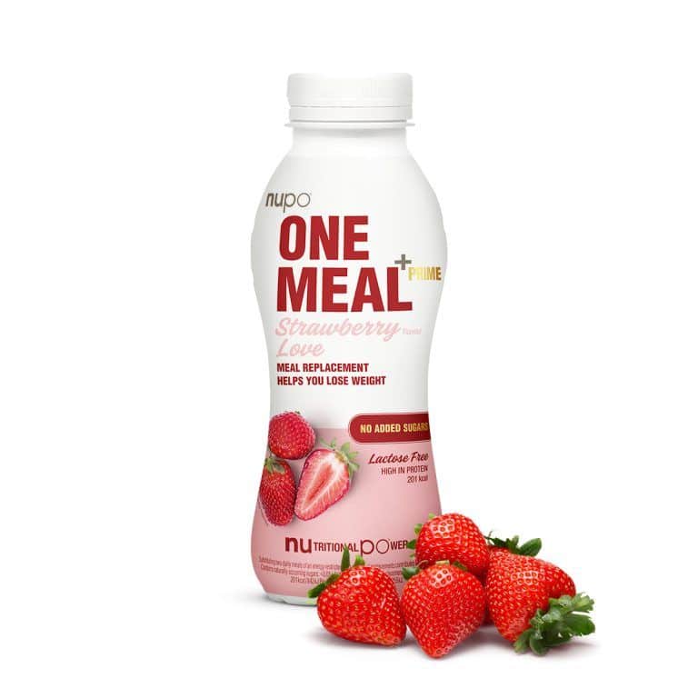 One Meal +Prime Shake Strawberry Love