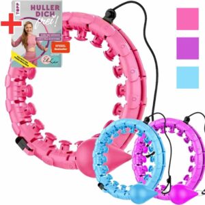Sport-Knight® Smart Hula Hoop Maschine Pink inkl. Buch