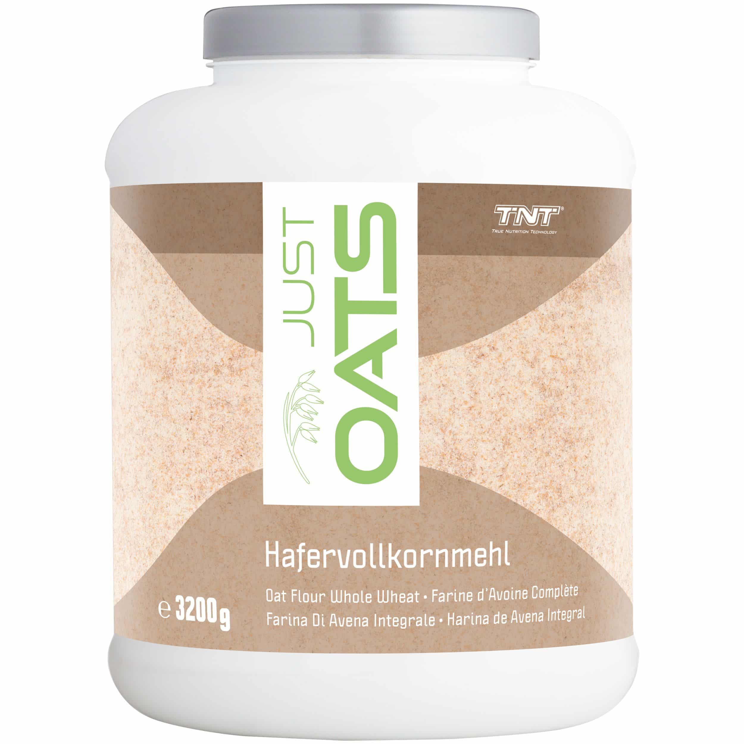 TNT Just Oats - Hafervollkornmehl - 100% natur und das schmeckt man auch!