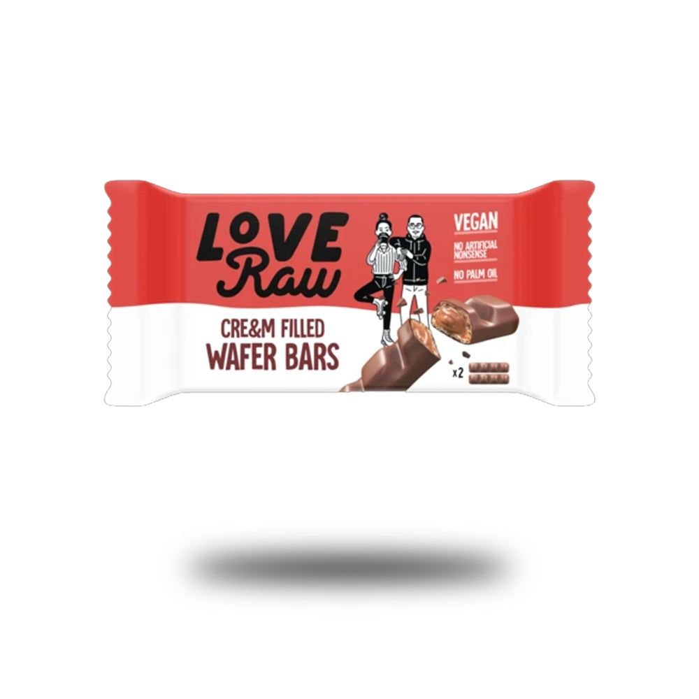 Love Raw - Cream Filled Wafer Bars