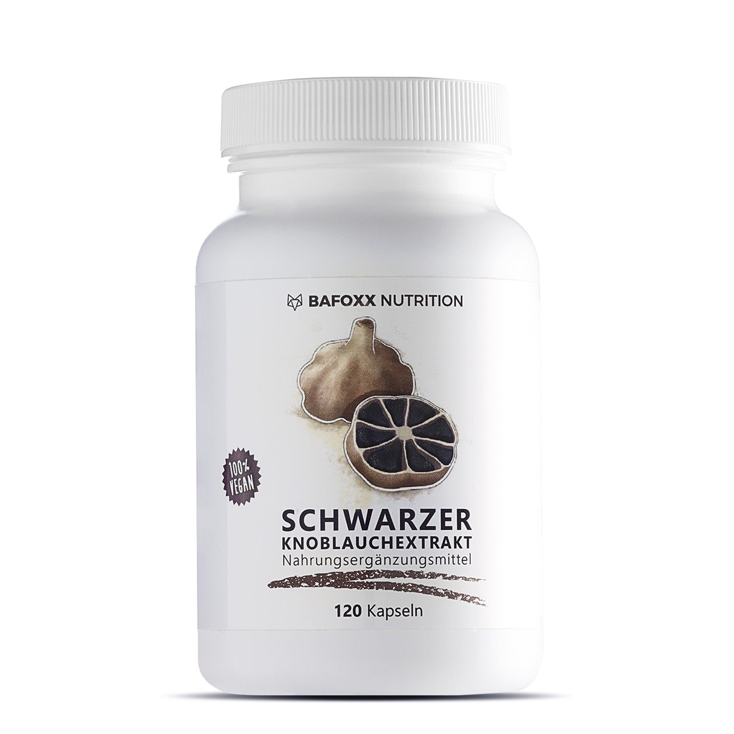 Bafoxx Nutrition® Schwarzer Knoblauchextrakt Kapseln