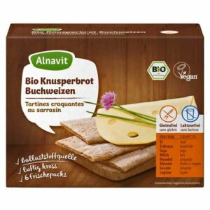 Alnavit Bio Knusperbrot Buchweizen