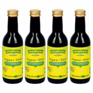 Granvero® Bio Ingwer Zitrone Shot