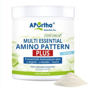 APOrtha® Amino Pattern Plus - Aminosäuren EAA mit Bcaa - veganes Pulver