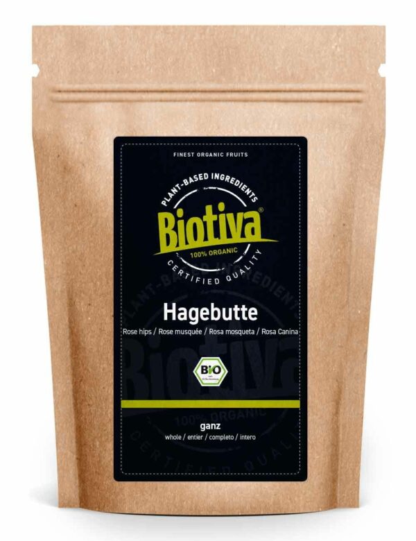 Biotiva Hagebutten ganze Bio