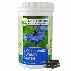Dr. Ehrenberger Bio Schwarzkümmel Samen Kapseln