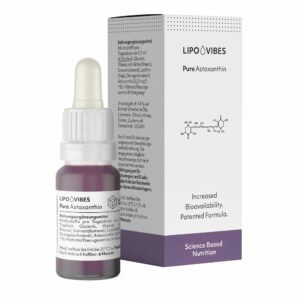 LipoVibes Astaxanthin - Antioxidans aus Rotalgen