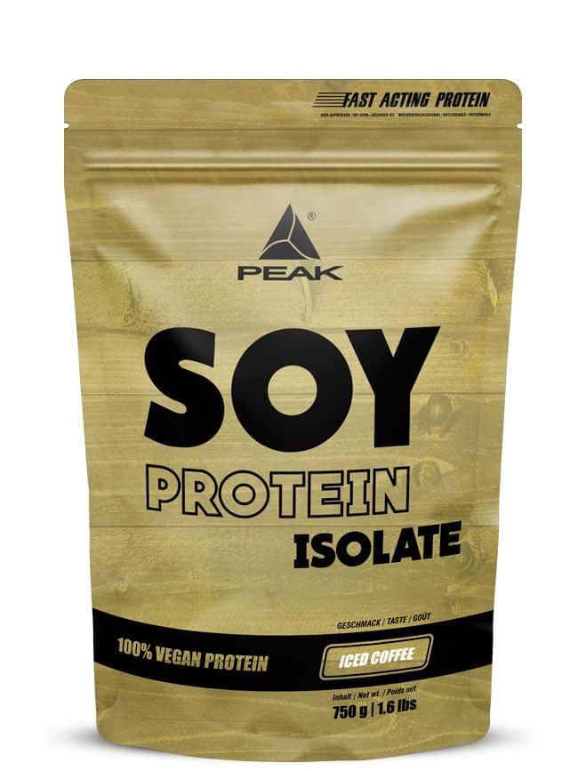 Peak Soja Protein Isolat - Geschmack Iced Coffee