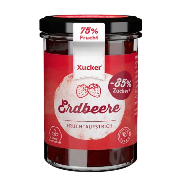 Xucker Fruchtaufstrich Erdbeere (zuckerarm