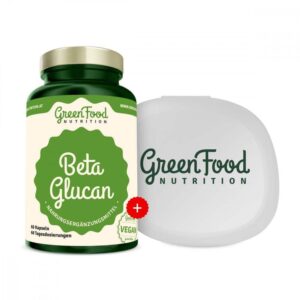 GreenFood Nutrition Beta Glucan + Kapselbehälter
