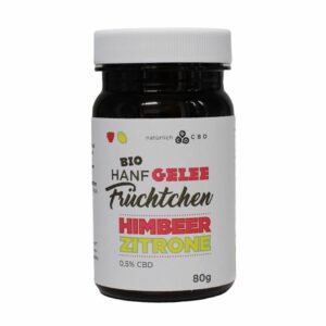 CBD BIO Früchtchen Himbeere Zitrone