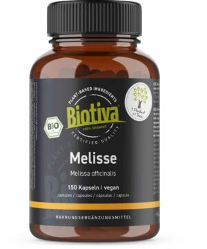 Biotiva Melissen Kapseln Bio