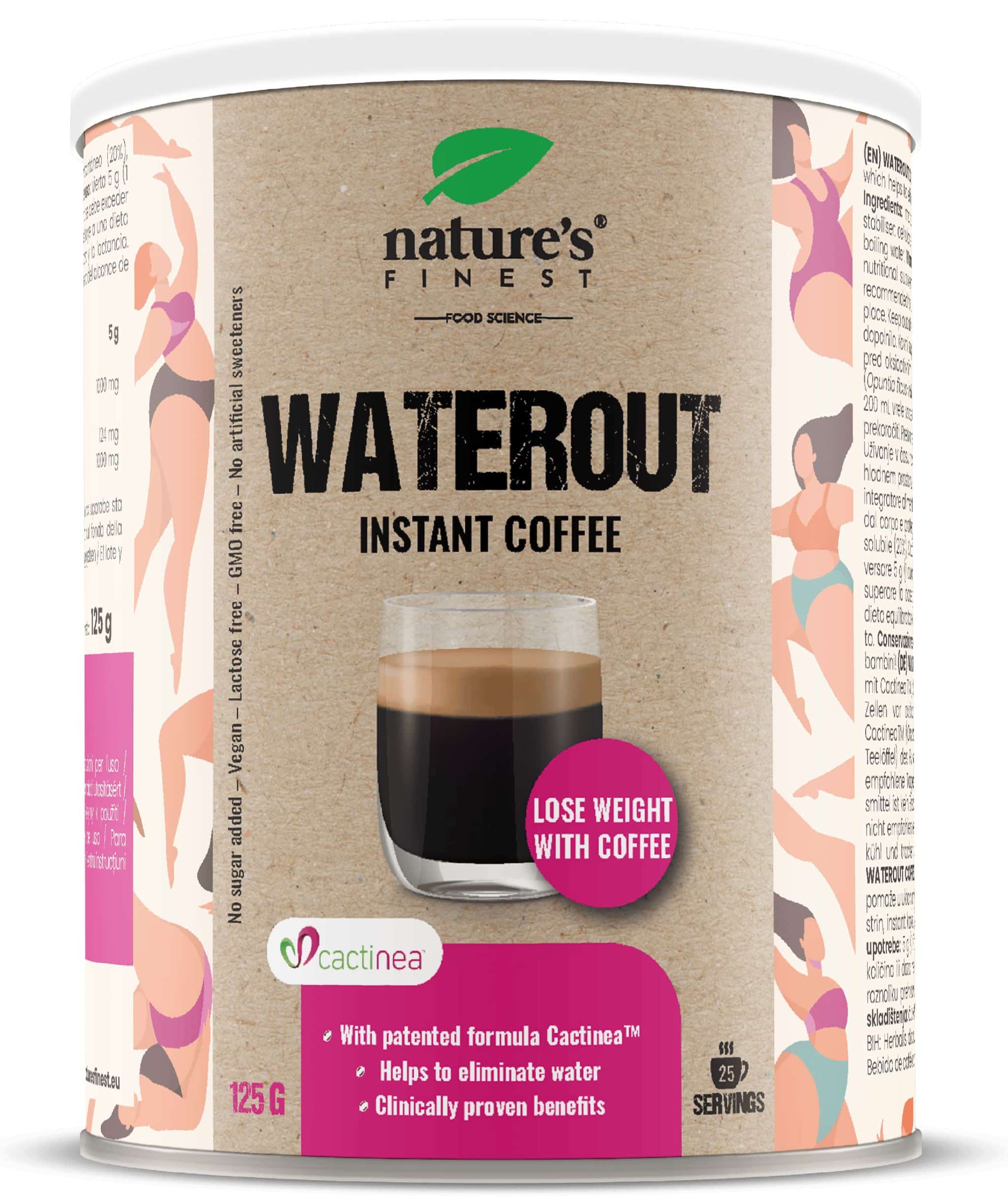 Nature's Finest Waterout Coffee - Kaffee gegen Blähungen