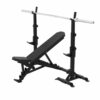 Telescopic Squat Stand + Multifunctional Bench