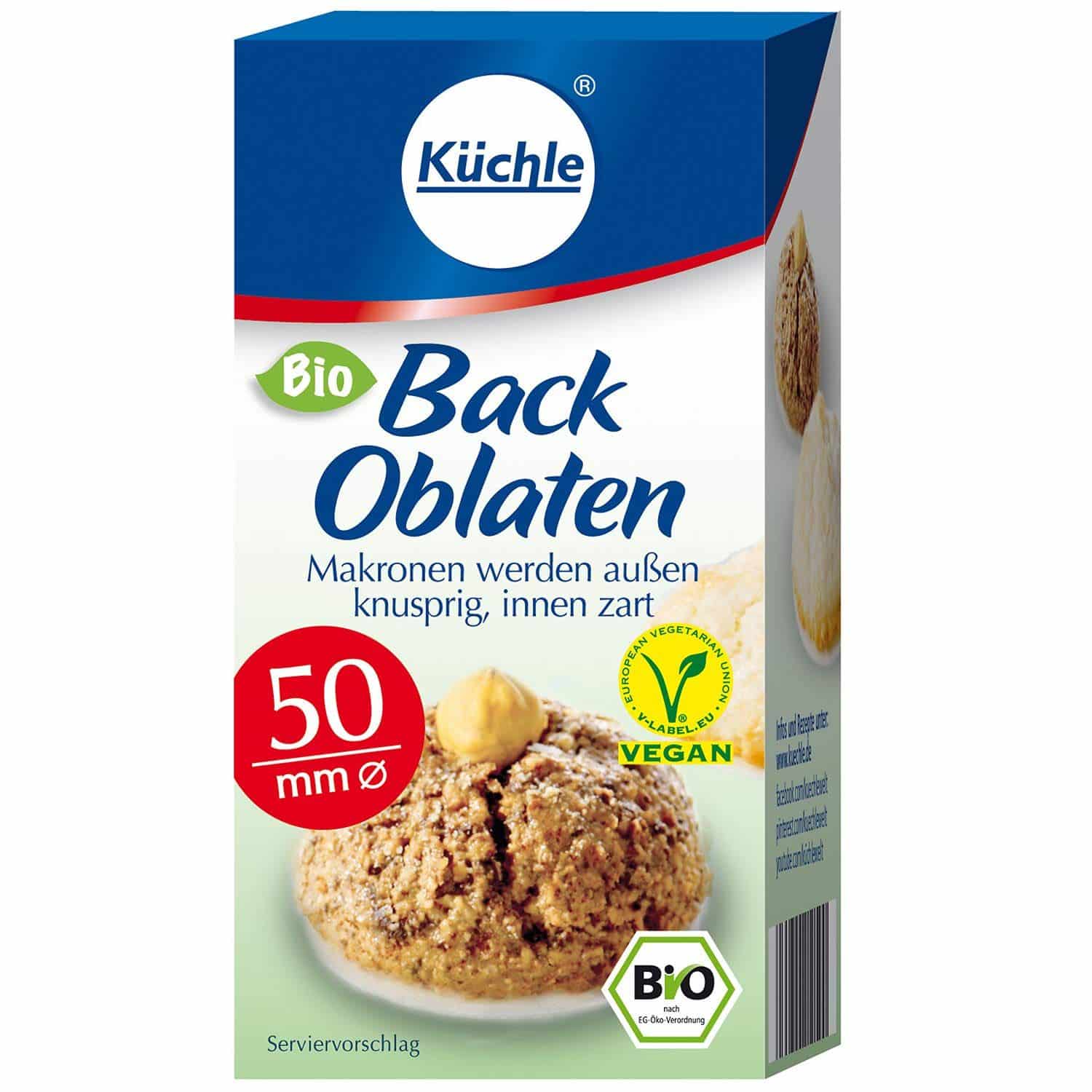 Küchle Bio Back-Oblaten rund 50mm