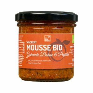 Wacker Mousse Gekeimte Bohne & Paprika Bio