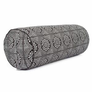 Maharaja Collection: Gemustertes Yoga-Bolster (rund)