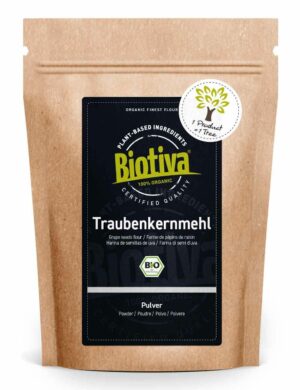 Biotiva Traubenkernmehl Bio