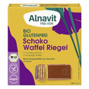 Schoko Waffel Riegel vegan