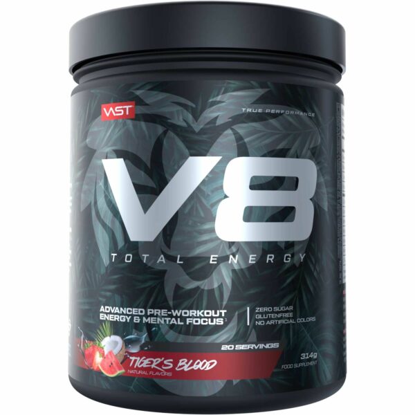 Vast V8 Total Energy Tigers Blood Pre Workout Booster