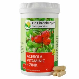 Dr. Ehrenberger Acerola Vitamin C + Zink Kapseln
