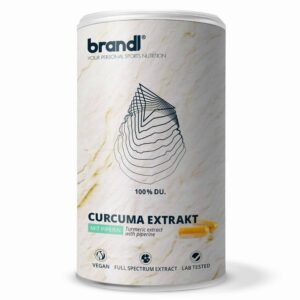 brandl® Curcuma Extrakt Kapseln mit Curcumin & Piperin | Unabhängig laborgeprüfte Premium-Qualität