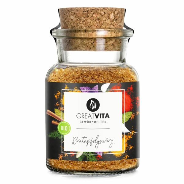 GreatVita Bratapfel Gewürz im Glas