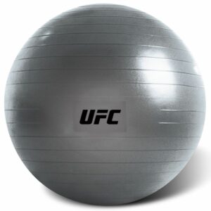 UFC Fitball Gymnastikball 55cm Silber