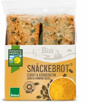 Bohlsener Mühle - Snäckebrot Curry & Kürbiskern