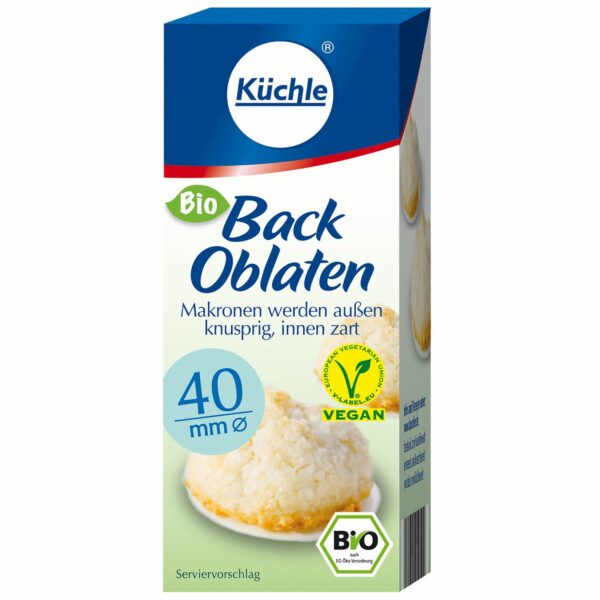 Küchle Bio Back-Oblaten rund 40mm