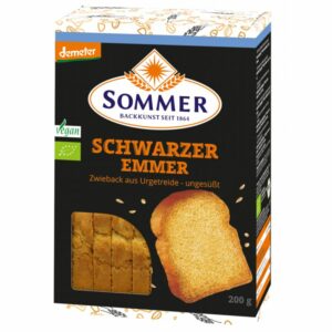 Sommer - Demeter Schwarzer Emmer Zwieback