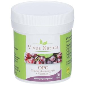 Vivus Natura OPC Traubenkernextrakt + Vitamin C