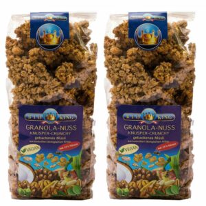 BIO King Granola Nuss Knusper Crunchy