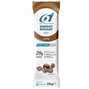 6D Sports Nutrition Energy Bar Nougat Coffee