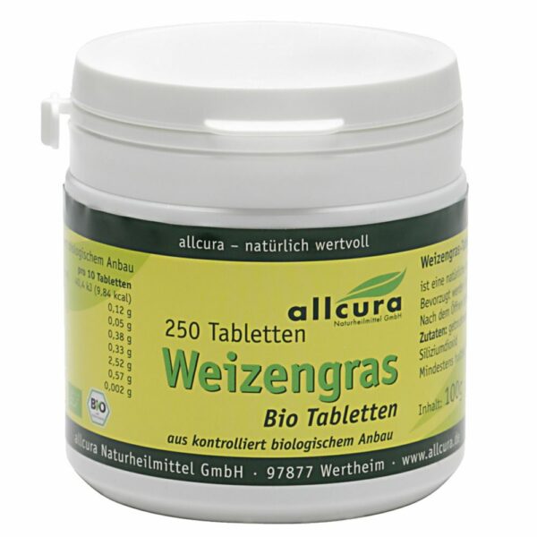 allcura Weizengras Tabletten