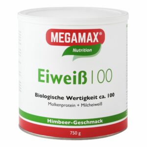 Megamax® Nutrition Eiweiß 100 Himbeer-Geschmack