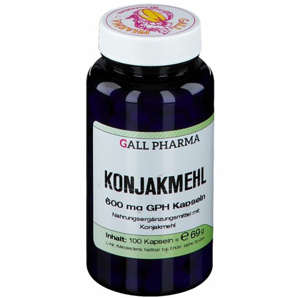 Hecht Konjakmehl 600 mg