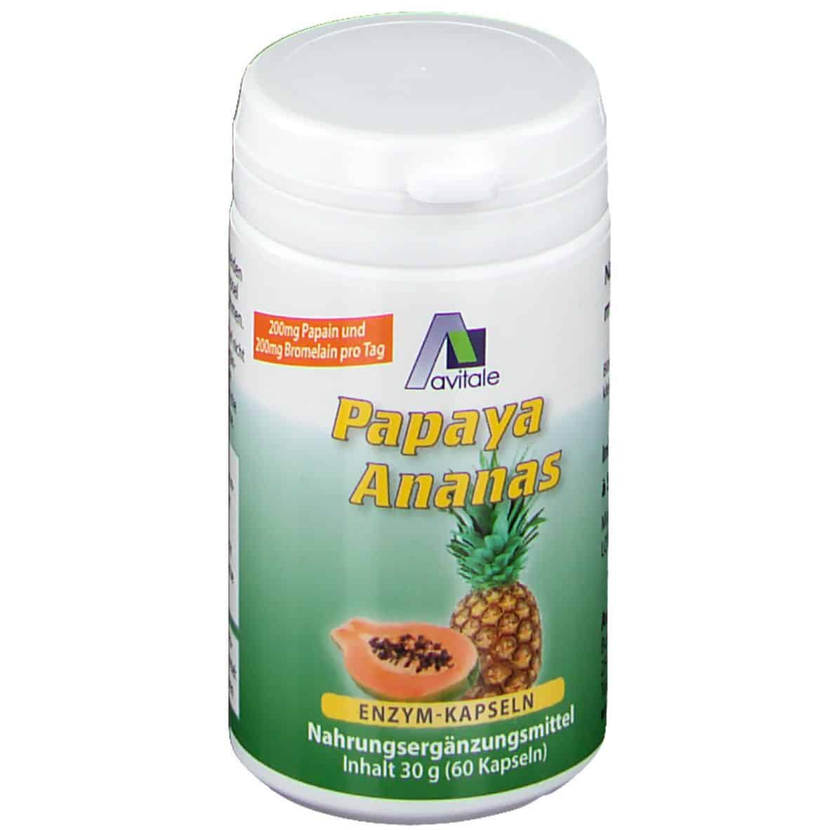 Avitale Papaya-Ananas Enzym