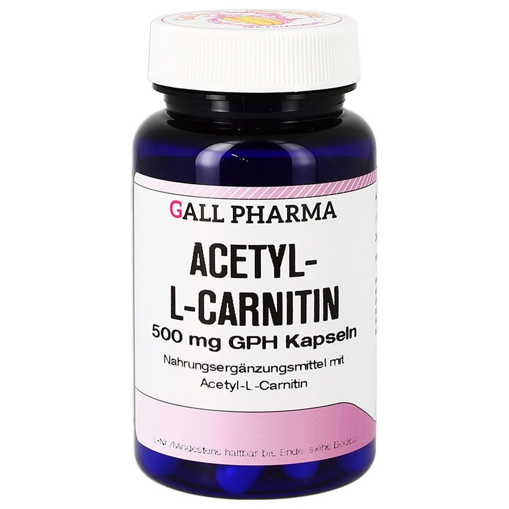 Gall Pharma Acetyl-L-Carnitin 500 mg GPH Kapseln