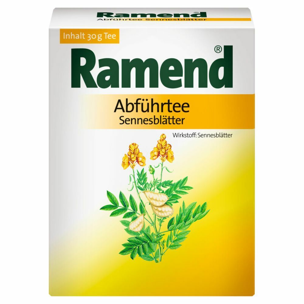 Ramend Abführtee Sennesblätter