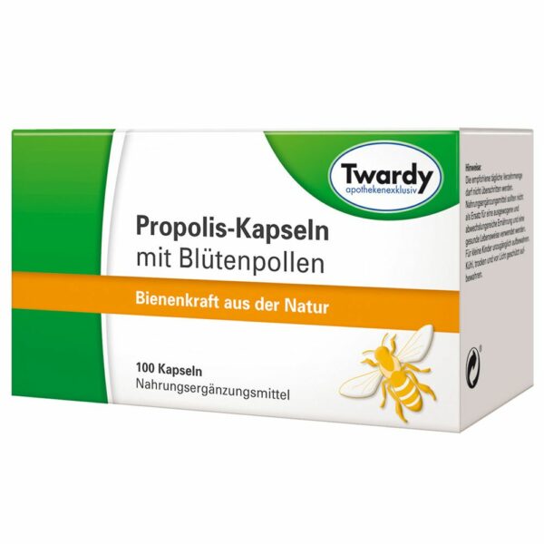 Propolis-Kapseln mit Blütenpollen