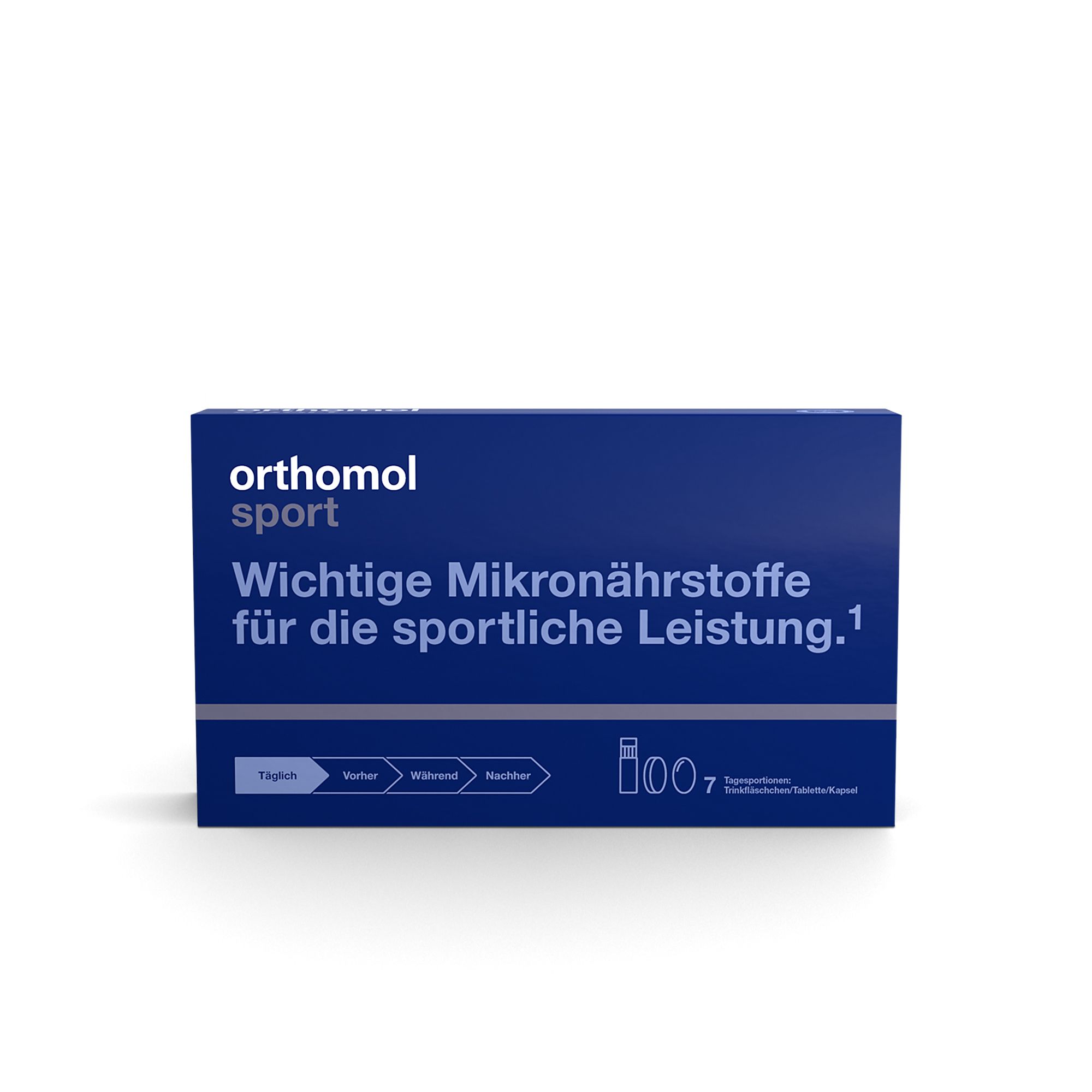 Orthomol Sport - Mikronährstoffe für sportliche Leistung - mit Magnesium